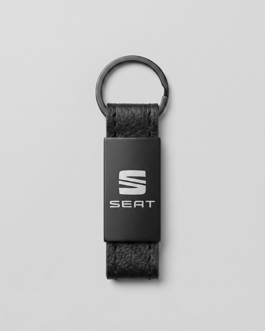 Seat Deri Metal Anahtarlık Şık Sade Oto Anahtarlık